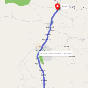 Réhabilitation de la Route  Communautaire CU9 : Tronçon Blitta -Aouda