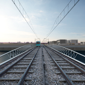 Remplacement et réconfortement  de Sept ponts sur la ligne ferroviaire T.G.M